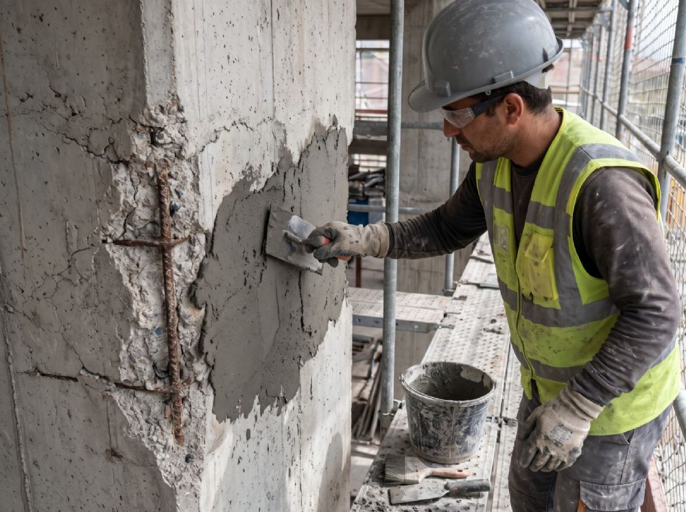 Y�pranm�� Beton Y�zeylerin Rehabilitasyonu ve Yap�sal Tamir Har�lar�